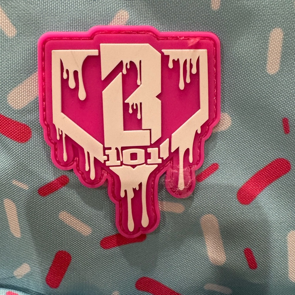Colorful Sprinkle Pattern Backpack - Picture 2 of 4